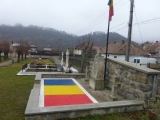 Drapel din pietre colorate EVIDECOR ,Lt.Nicolae Macarie